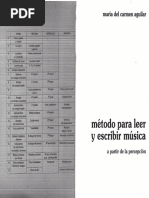 Aguilar Leer y Escribir Musica