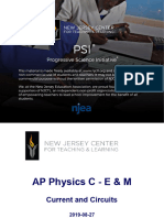 AP Physc em Electric Current and Circuits Presentation 2019-08-27