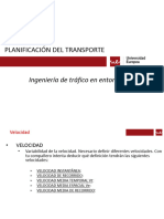 PLANIFICACIÓN DEL TRANSPORTE. Ingeniería de Tráfico en Entornos Urbanos