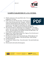 How To Load Parameters On A Fanuc 15a Control