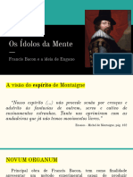 Francis Bacon - Os Ídolos Da Mente