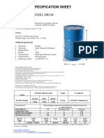 220 L TIGHT HEAD STEEL DRUM SPECIFICATIONS ELIPSE A Grate 1