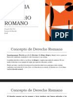 Historia Derecho Romano