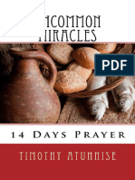 14 Days Prayer & Fasting For Uncommon Miracles