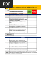 Mantenimiento A Instalaciones Eléctricas
