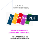 UD4. Programas de Entrenamiento en HAPS