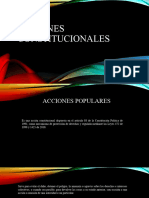 Acciones Constitucionales