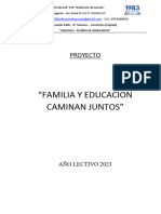 Proyecto Caminata