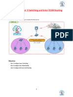 Configure Layer 3 Switching and Inter-VLAN Routing