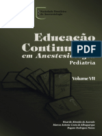 Educação Continuada em Anestesia Pediatria