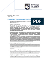 Guia de Estudio 4 y 5 de La Ley de Contrataciones