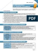 9 Framework For Preparation - Presentation of Financial Statements