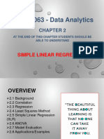 Chapter 2 Simple Linear Regression