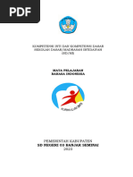 Ki-Kd Bahasa Indonesia 2024