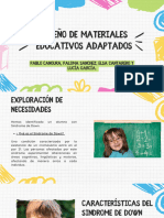 Disenžo de Materiales Educativos Adaptados