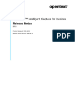 Intelligent Capture For Invoices Release Notes