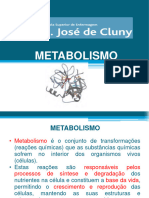 Bioqumica - Escola de Enfermagem - Metabolismo 9 Aula