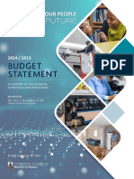 Premier David Burt National Budget Statement 2024