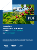 Factsheet Resilience Solutions For The Coffee Sector in Colombia