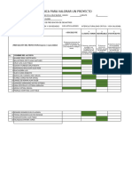 Rubricas para Evaluar Proyecto 4