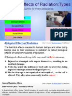 Biological Effects of Ionizing Radiation