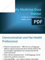 Family Medicine OSCE Dr. Rebeca Hoilett