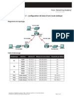 TP Routage Statique