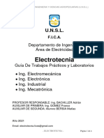 Trabajo Práctico N°2 - Electrotécnia 2021