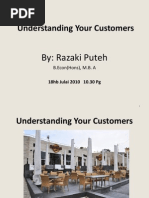 Understanding Your Customer - Revised