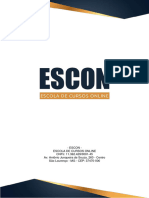 Escon - Escola de Cursos Online CNPJ: 11.362.429/0001-45 Av. Antônio Junqueira de Souza, 260 - Centro São Lourenço - MG - CEP: 37470-000