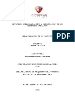 Articulos Sobre Garantias y Vulneracion de Los Derechos Humanos