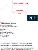 General Embryology 1