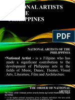 National Artists of The Philippines