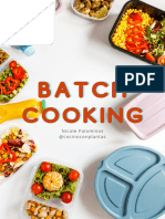 Recetario Batch Cooking Clase Online