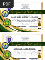 GSP BSP CERTIFICATE