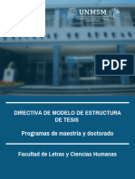 Directiva de Estrctura de Tesis Maestría y Doctorado (F) (F) (F) (F) (F) (F) (F) (F) (F) (F)