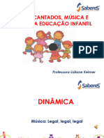 Jogos Cantados, Música e Dança Na educaÇÃo Infantil