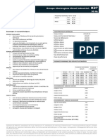 Groupe Électrogène Diesel Industriel - 50 HZ: Caractéristiques Générales KOHLER, Haute Qualité