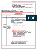 Fiche Pédagogique de La Mise en Place de La Séquence 1as 1er Trimestre - Copie