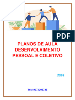 Planos de Aula Desenvolvimento Pessoal e Coletivo 2024