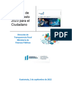 1-Proyecto Presupuesto 2023 para Ciudadano