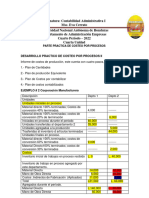 Ejemplo n.2 Costos Por Procesos