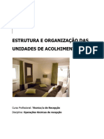 Organização Das Unidade de Acolhimento