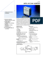 MTL Icc200 Series: ICC241 Current To Current Loop-Powered Isolator