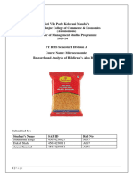 Consumer Preference Analysis For Haldiram's Aloo Bhujia