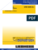 Liebherr LTM1250 Technical Data