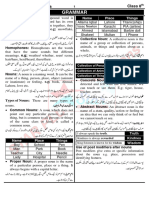 Class 8 Grammar Final 2023-24