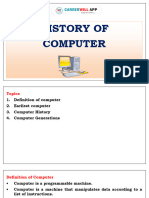 History of Computer