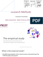 EN - 6 - Research Methods - 2022-2023 - Empirical Study