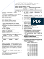 Evaluación Formativa Sumativa - Edu - Artística y Cultural - Grado 9° (Primer Periodo)